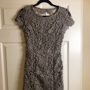Lulus lace cocktail dress with open back